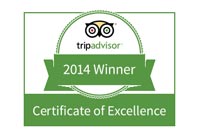 TripAdvisor excellence Boungaville 2014 1