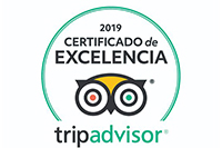 El Portillo TripAdvisor Certificate of Excellence 2016, 2017, 2018 and 2019