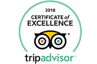 Esmeralda	TripAdvisor Certificate of Excellence 2017 and 2018