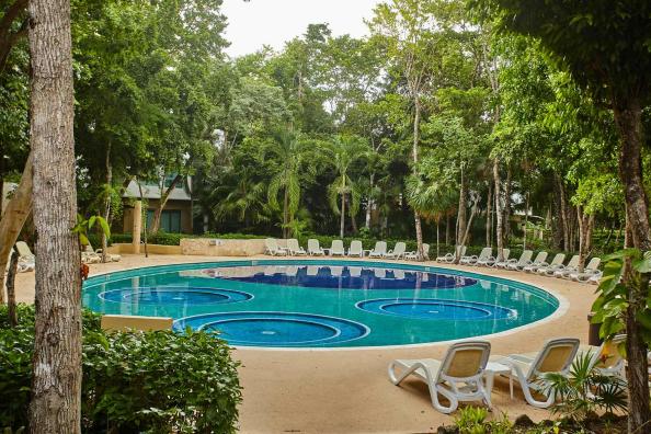 Pool Bar at Luxury Bahia Principe Sian Ka