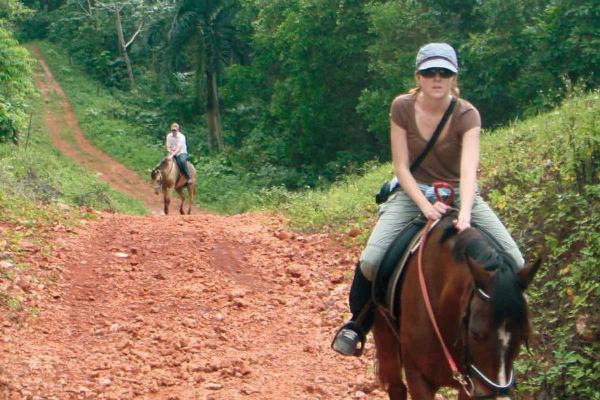 Beach horseback riding at Jamaica 2